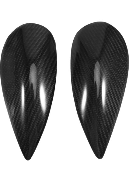 Karbon Fiber Motosiklet Yakıt Deposu Koruyucu Kabuk Dekorasyon Koruyucu Kawasaki NINJA650 Z650 2017-2023 (Yurt Dışından)