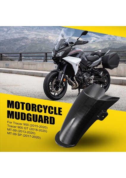 Motosiklet Ön Çamurluk Kaplama Aksesuarları Yamaha Tracer Için Mudguard Splash Guard Uzantısı 900 Gt MT09 Mt-09 mt 09 Sp (Yurt Dışından) fırsatları
