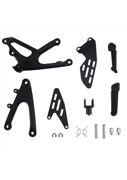 Motosiklet Ön Rider Ayak Çekimi Ayak Pegs Yamaha Için Yamaha Için Ayak Pegs Rearset Braketleri Yamaha Yzf R1 1000 2007 2008 (Yurt Dışından)