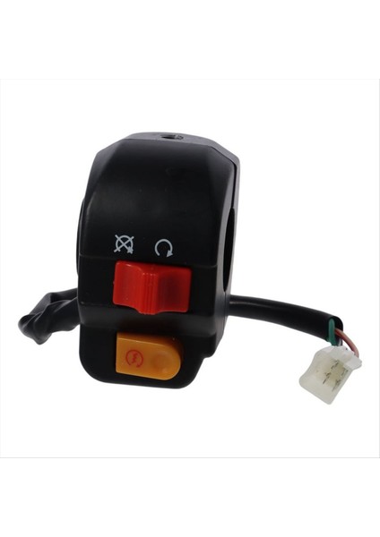 Motosiklet Sağ Gidon Anahtarı Far Anahtarı Düğmesi 7/8 &quot 22MM Gidon (Yurt Dışından)