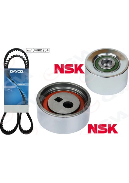 EKSANTRİK GERGİ KİTİ 134X254 P106 2 1.6 1996 TU5J4 -SAXO 1.6 1996-2003 TU5JP4 K015458XS 0831 L1 0831 T9 0831 L0