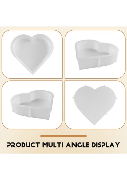 Reçine Için Büyük Silikon Kalıplar Kalp Reçine Kalıbı Çiçeklerin Korunması Için Epoksi Reçine Kalıpları Reçine Sanatı Döküm (Yurt Dışından) indirimleri