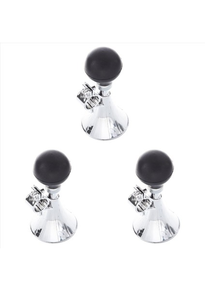 3x Siyah Kauçuk Ampul 21MM Dia Tolbar Bisiklet Bisiklet Hava Korna Borç Trompet (Yurt Dışından)