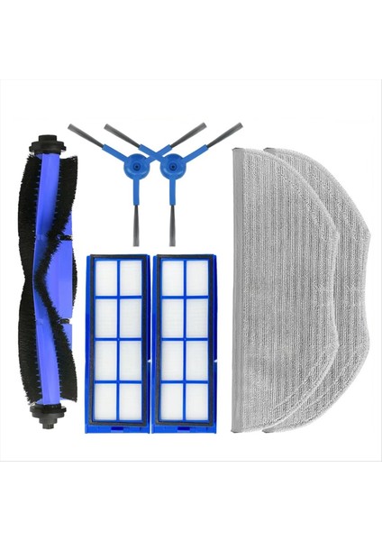 Eufy Robovac L70 Hibrid Roller Yan Fırça Hepa Filtre Mop Robot Vakum Süpürge Aksesuar Yedek Parça (Yurt Dışından)