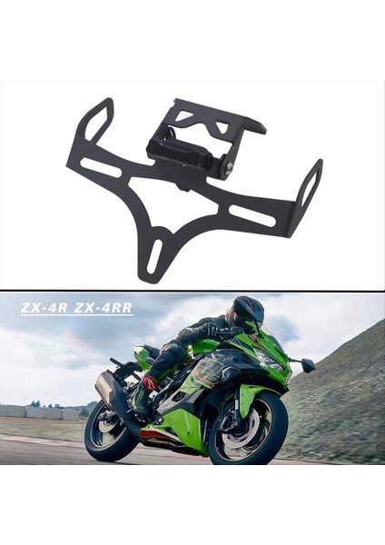 Motosiklet Kuyruğu Düzenli Çamurluk Eliminat Kayıt Plaka Plaka Sahibi Kawasaki Zx-4r Zx-4rr ZX4R ZX4RR (Yurt Dışından) fırsatları