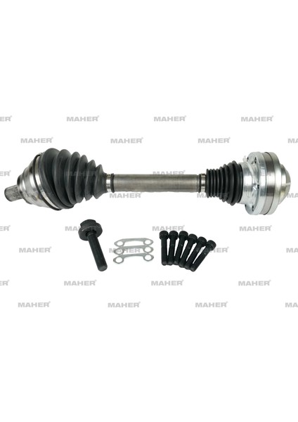 AKS KOMPLE ÖN GOLF5 / GOLF6 / JETTA 2006-2009 A-T BLG-BMY 6 İLERİ SOL 495MM 1K0407271FP