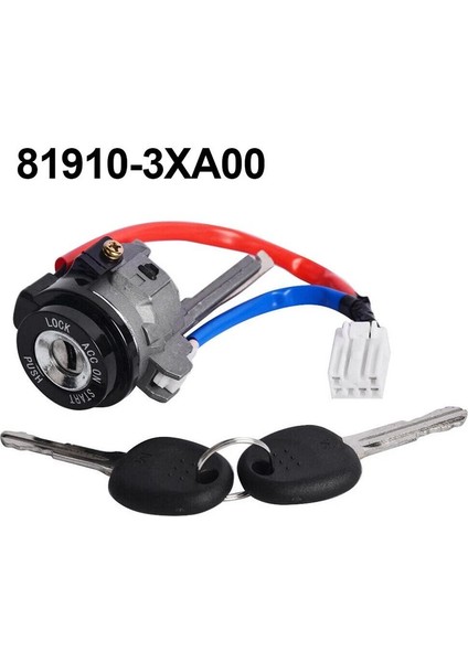 81910-3XA00 Araç Ateşleme Silindir Kilit Anahtarı Hyundai Elantra Için 2 Anahtar ile 2011-2015 Ignıte Kilit Silindiri 819103XA00 (Yurt Dışından) fırsatları