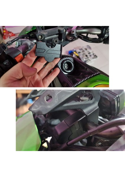 Motosiklet Gideri Yükseltici 30MM Sürükleme Kelepçesi Kawasaki ER6N ER6F Er-6n NINJA650 2012-2016 Z650 2017 (Yurt Dışından) modelleri