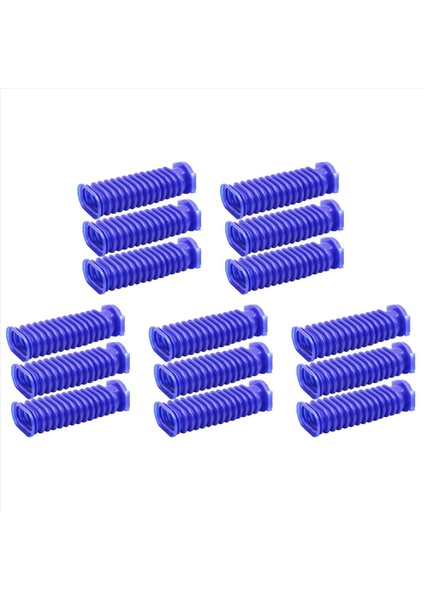 15 Paket Davul Emme Dyson V6 V7 V7 V8 V10 V11 Vakum Süpürge Yedek Parçaları Için Mavi Hortum Bağlantıları (Yurt Dışından)