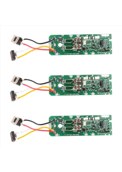 Dyson 21 6V V6 V7 Vakum Süpürücü Için 3x Li-Ion Pil Şarj Pcb Koruma Devre Kart (Yurt Dışından)