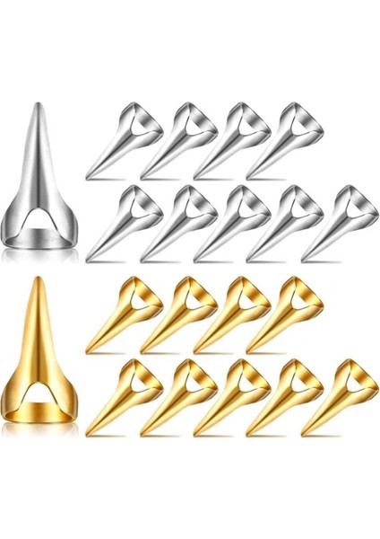 20PCS Basit Punk Stil Abartılı Kişilik Pençe Saç Tırnak Halkası Aksesuarları (Yurt Dışından)