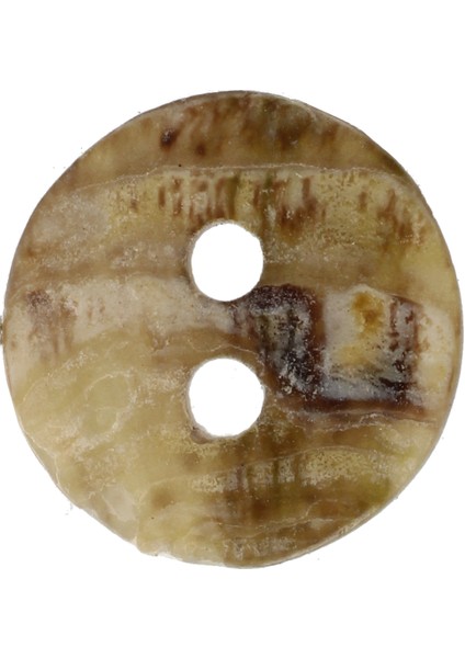 100 x 10 mm Inci Midye Yuvarlak Düğmeleri (Yurt Dışından)