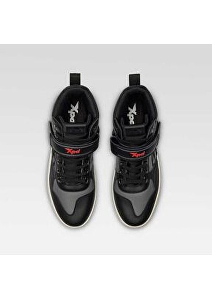 Moto Pro Sneakers Bot CE Sertifikalı Koruma Özellikli Su Geçirmez Süet Deri