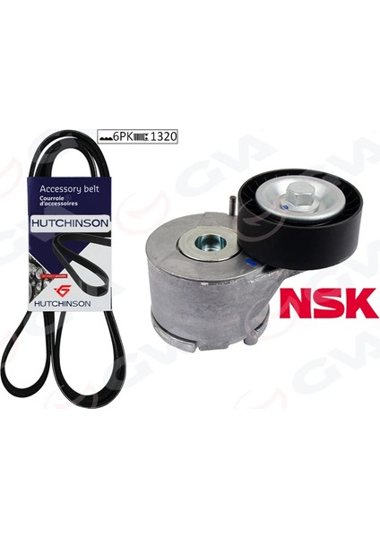 ALTERNATÖR GERGİ KİTİ FIORINO-LINEA-PUNTO-PUNTO EVO 1.3 DMTJ-AGILA 1.3 CDTİ KLİMALI K026PK1320 6340616 55202621 6340676