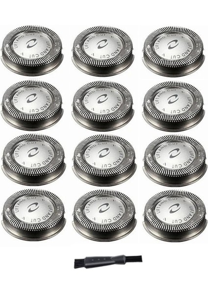 12 Adet Yedek Tıraş Makinesi Kafa Philips Norelco Hq3 Hq4 HQ55 HQ56 HQ6900 HQ6868 HQ5812 HQ6874 Tıraş Bıçağı (Yurt Dışından)