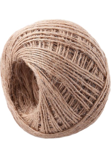 4pcs 100 Metre - Doğal Dokulu Hessian Jute Sicim String 1mm (Yurt Dışından) fiyatları