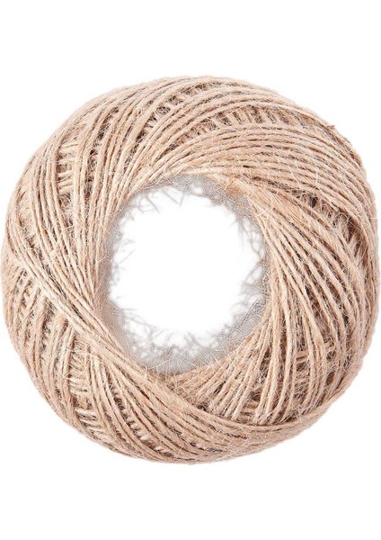 4pcs 100 Metre - Doğal Dokulu Hessian Jute Sicim String 1mm (Yurt Dışından) indirimleri