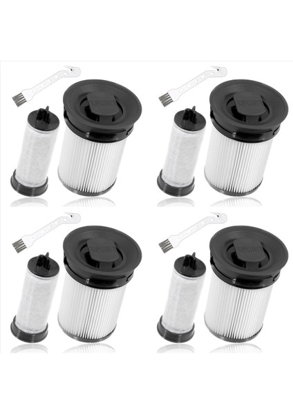 8 Pcs Yedek Parçalar Hepa Filtreleri Miele Triflex Hx1 Torbasız Çubuk Vakum Süpürge Aksesuarları Için Uyumludur (Yurt Dışından)