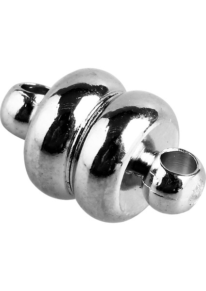 10 x Kolye Bilezik Gümüş Tonlu Manyetik Tokalar 7mm Sıcak (Yurt Dışından) fiyatları