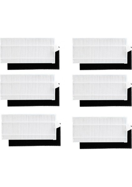 Eufy Robovac L35 Hibrit Süpürme Robot Vakum Temizleyici Aksesuarları Yedek Parçaları Yıkanabilir 6 Pcs Için Hepa Filtresi (Yurt Dışından)