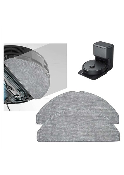 8 Paket Paspas Bezleri Eufy L60 Robot Vakum Süpürge Mikrofiber Pozlu Ped Yıkanabilir Mop Kumaşları Aksesuarları (Yurt Dışından) indirimleri