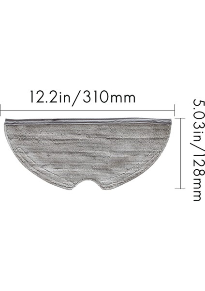 20PCS Xiaomi Dreame D9 Robotik Vakum Temizleyici Aksesuarları Parçaları Mendil Rag Dishcloth (Yurt Dışından) modelleri