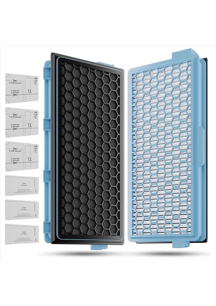 Miele Vakum Filtreleri Için 4x Hepa Filtreleri Kompakt C1-C2 Tam C2- C3 S8340 + 6 Hava Temiz Filtreleri + 6 Motor Filtreler (Yurt Dışından) fiyatları