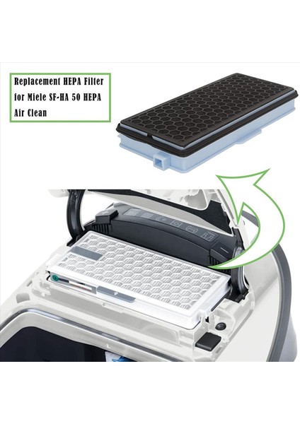 Miele Vakum Filtreleri Için 4x Hepa Filtreleri Kompakt C1-C2 Tam C2- C3 S8340 + 6 Hava Temiz Filtreleri + 6 Motor Filtreler (Yurt Dışından) indirimleri