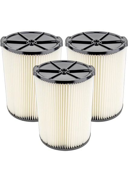 3pcs VF4000 Yedek Kartuş Filtresi Ridgid Islak Kuru Vakum 5 Ila 20 Galon Vakum Süpürücü Hepa Filtresi (Yurt Dışından)