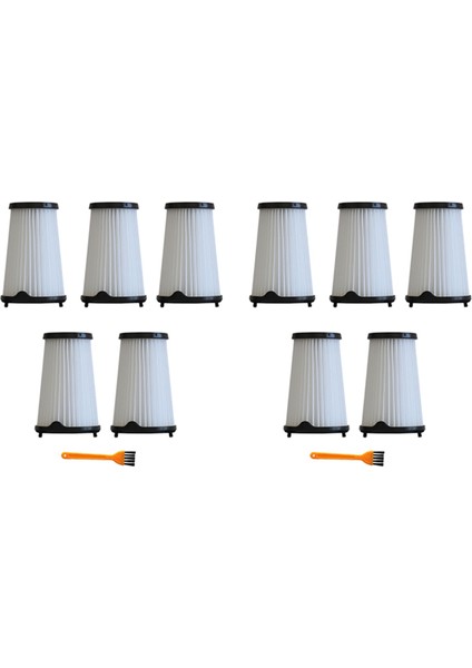 Electrolux Aeg AEF150 Için 10 Adet Filtre Tüm Aeg Ergorapido Cx7-2 Modelleri CX7-2-45AN CX7-2-35FFP CX7-2-30GM (Yurt Dışından)