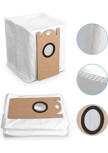 12 Paket Yedek Toz Torbaları A90+ Kendi Kendini Boş Olurken Robot Vakumu (Yurt Dışından) indirimleri
