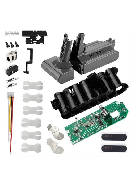 V10 Pil Plastik Kılıf Şarj Koruma Kartı Dyson Için Pcb V10 25 2V Vakum Süpürge Mutlak SV12 Kabarık (Yurt Dışından)
