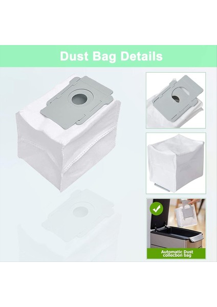 Roomba Için I&amp E Serisi I7 I7+ I8 I3 I6+/artı E5 E6 E7 Vakum Süpürge 10 Paket Hepa Filtreleri ve 6 Paket Vakum Toz Torbaları (Yurt Dışından) indirimleri