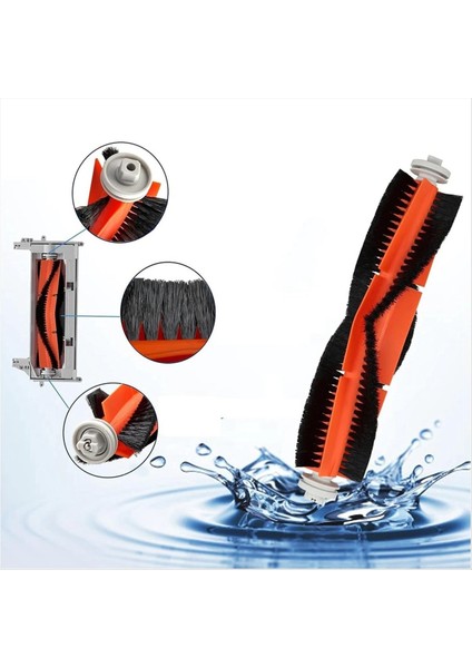 Xiaomi 1s Roborock Vakum S4 S5 S6 SDJQR01RR SDJQR02RR Yedek Parçalar Ana Yan Fırça Hepa Filtre (Yurt Dışından) fırsatları