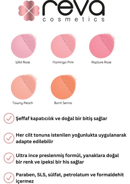 Superfine Blusher Wild Rose - Süper ince Toz Allık 7,5 gr - No: 705 - Vegan & Temiz İçerik