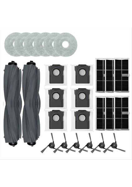 Dream L40 Için Ultra Vakum Yedek Parçalar Ana Roller Yan Fırça Hepa Filtre Mop Bez Pad Toz Çanta Aksesuarları (Yurt Dışından)