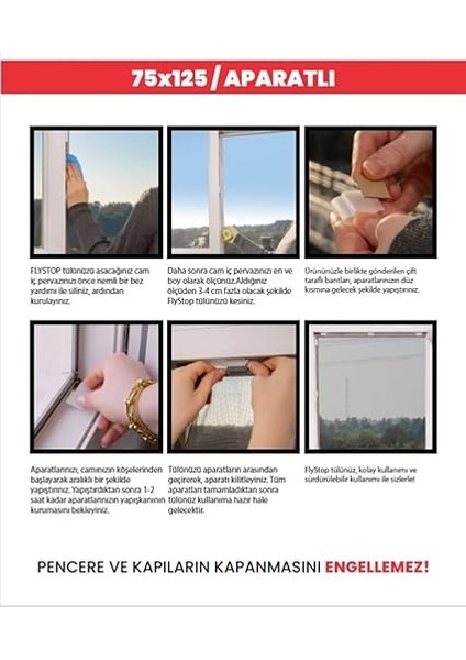 Luas Pencere Sinekliği, Tek Kanat Beyaz Tül Sineklik, Sivrisinek Ağı, Sinek Böcek Tutucu, Aparatlı Cam Sinek Teli, Kolay Montaj 75 cm fiyatları