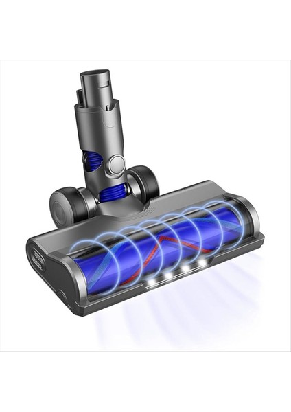 Dyson V6 DC58 DC59 DC62 DC62 DC72 DC74 Vakumlar Temizleyici Yedek Parça Ahşap Zemin Için Elektrik Zemin Fırçası Kafası (Yurt Dışından)