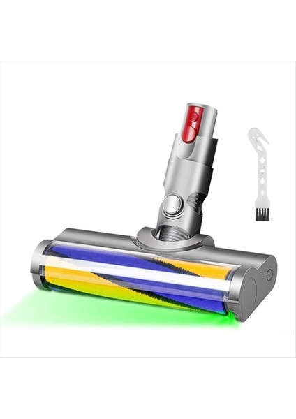 Dyson V10 Slim V12 Kablosuz Temizlik Ahşap Zemin Fırça Başlığı Için Toz Algılama Işığı ile Motorhead Vakum Ekleri (Yurt Dışından)