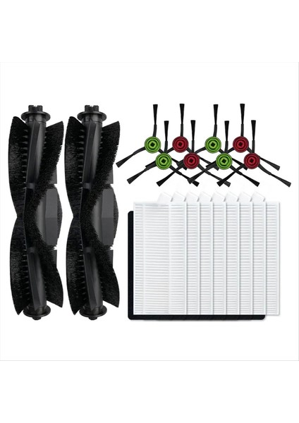 Thamtu G10 Robot Vakum Süpürge Ana Yan Fırça Hepa Filtre Aksesuarları (Yurt Dışından)