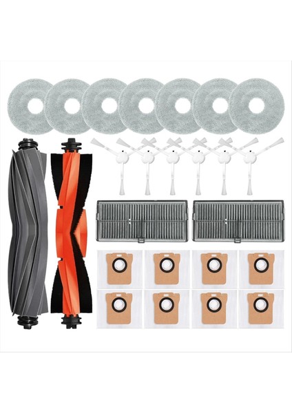 Xiaomi Mijia M30S Için D103CN Robot Vakum Yedek Parçalar Sarf Meydan Okuma Ana Yan Fırça Hepa Filtre Mop Bez Toz Torbası (Yurt Dışından)