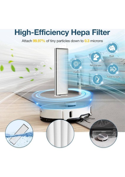 Roborock S8 Maxv Ultra Robot Vakum Süpürge Için 16 Pack Yedek Kit Fırça Filtre Mop Pad Toz Çantası (Yurt Dışından) indirimleri