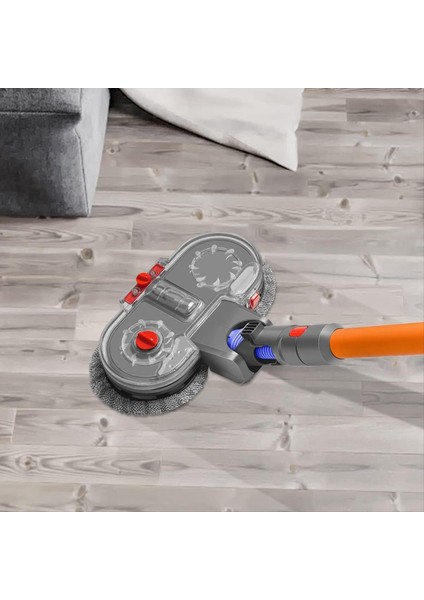 Dyson V15 V11 V11 V11 V10 V8 V7 Vakum Süpürgeleri Çıkarılabilir Su Deposu ile Bağlanma 12 Yeniden Kullanılabilir Mop Pedler (Yurt Dışından) fırsatları