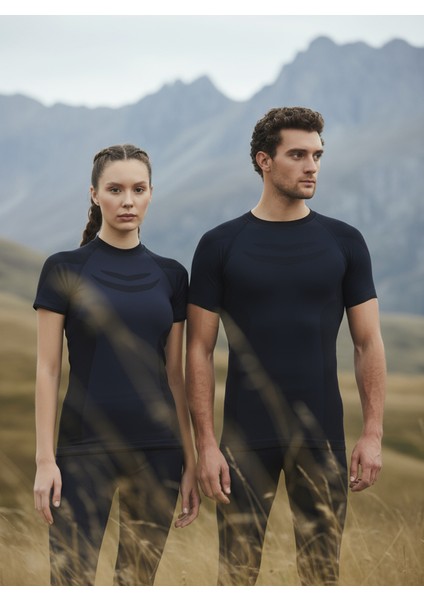 Unisex Termal Tişört Pro 2. Seviye 9570 - Siyah