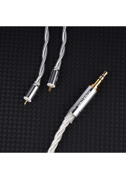Kulak Monitöründe Nicehck Kabloyu Değiştir 4n Ofc+4n Gümüş Kaplama Ofc Hıfı Ses Tel A (Yurt Dışından)