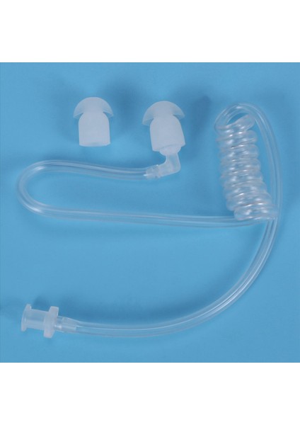 20X Kulaklık Aksesuarları Şeffaf Akustik Hava Tüpü Kulak Düzeni Iki Yönlü Radyo Walkie Tallie Kulaklık Kulaklık (Yurt Dışından) fırsatları