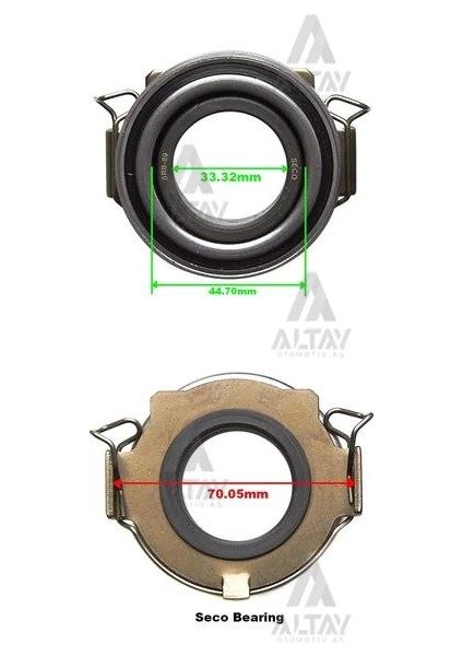 DEBRİYAJ SETİ COROLLA 1.3 RULMANLI SKTY 042 fırsatları