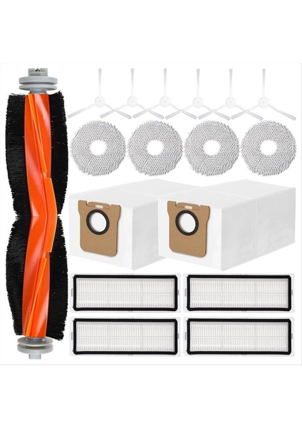 Dreame L10S ULTRA/L10 ULTRA/L10S Ultra/dream L10S/S10/S10PRO/XIAOMI X10 Vakum Süpürücü Ana Yan Fırça Filtre Parçaları (Yurt Dışından)