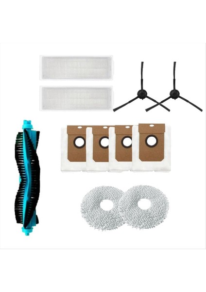 Cecotec Conga 11090 Spin Devrimi Vakum Süpürge Parçaları Ana Yan Fırça Filtresi Mop Toz Çantası Değiştirme Aksesuarları (Yurt Dışından)