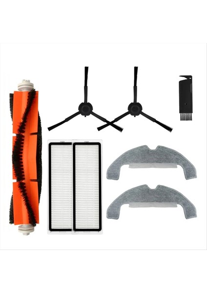 Dream D10S Artı Silindir Fırçası Hepa Filtre Mop Bezleri Rag Robot Vakum Süpürge Aksesuar Yedek Parça (Yurt Dışından)